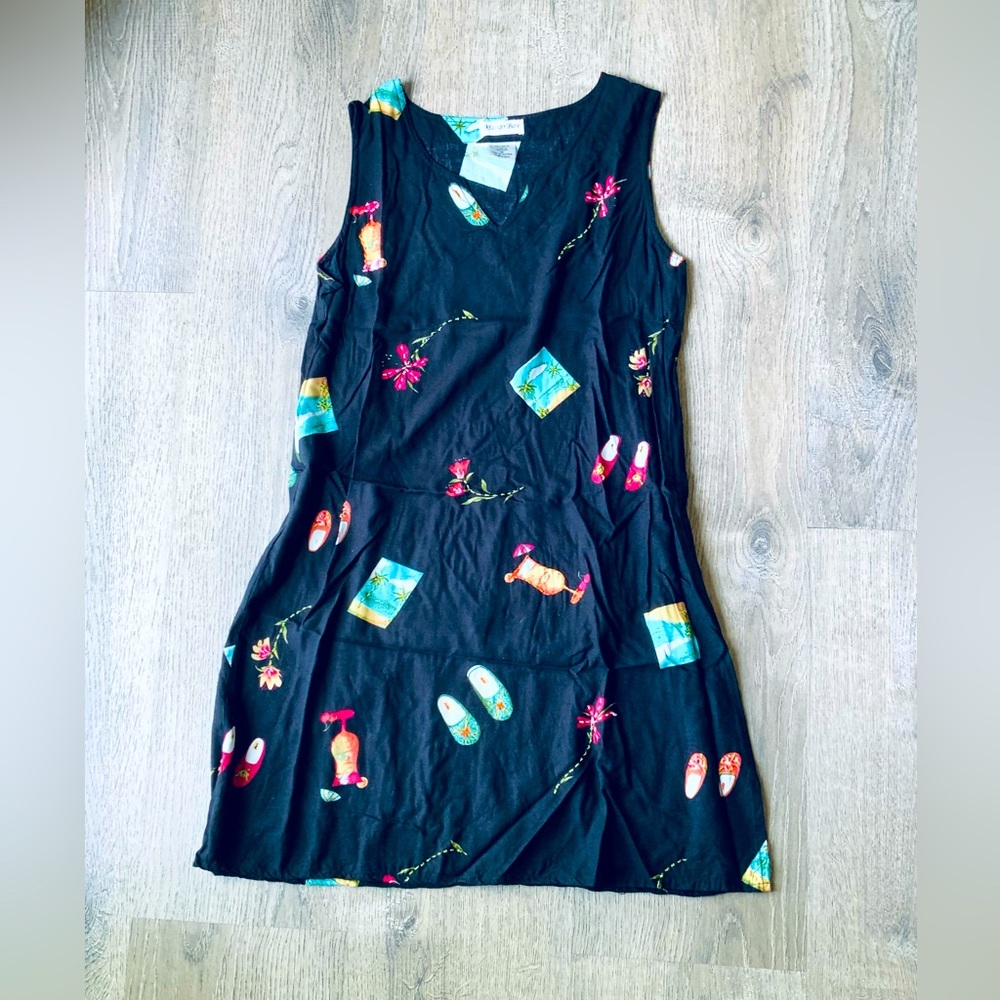 Mango Bay | Tropical Dress | size M - Picture 1 of 9